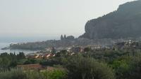 Aussicht bis nach Cefalu