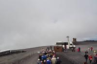 An der Bergstation der Ätna-Seilbahn