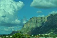 Weg nach Cefalu über Palermo
