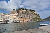 Akropolis von Lipari Stadt