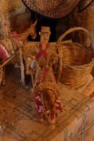 Handarbeit aus einer kleinen Krobflechterei