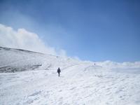 Es sind viele Wanderer unterwegs. 