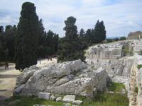 Blick ins griechische Theater 