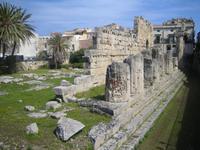 der Apollontempel in Ortigia