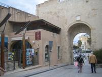 unser Weg zum Hafen von Syrakus