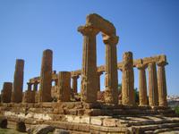 124 Meter über dem Meeresspiegel - der höchste Punkt im Tal der Tempel von Agrigent 