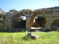 Spuren der Byzantiner an der alten Stadtmauer 