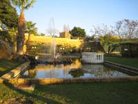 Gartenanlage des Hotels 