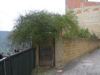 Tor zu einem Garten am Hang 