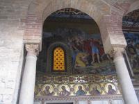 vorm Eingang zur Cappella Platina in Palermo