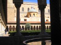 Blick auf das Klostergebäude 