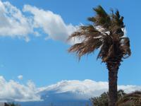 Erster Blick auf den Ätna