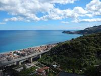 Blick nach Taormina