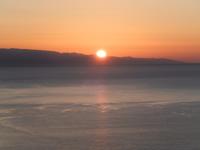 Sonnenaufgang über Kalabrien