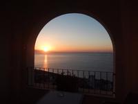 Sonnenaufgang über Kalabrien