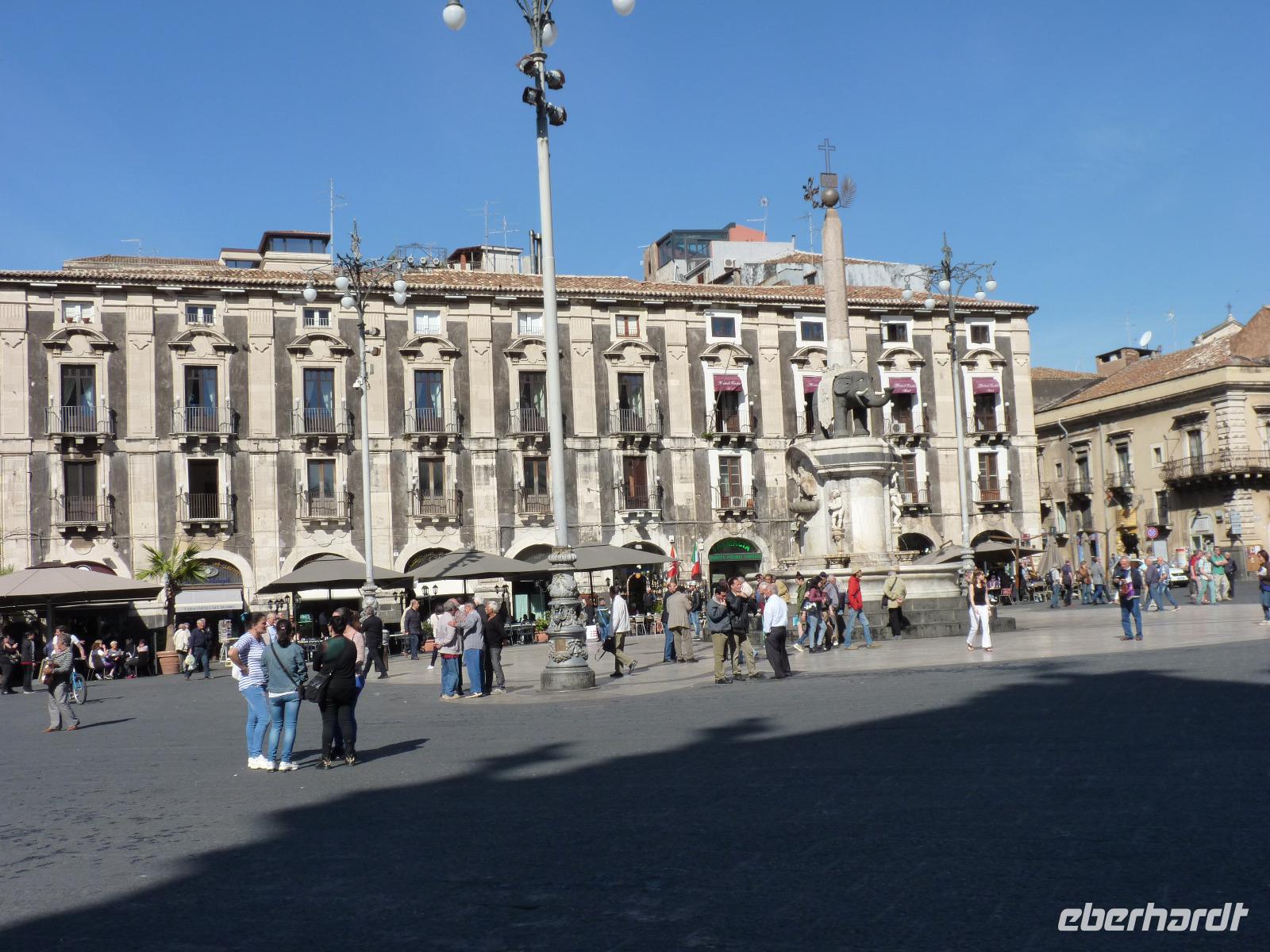 Catania mit Elefantenbrunnen