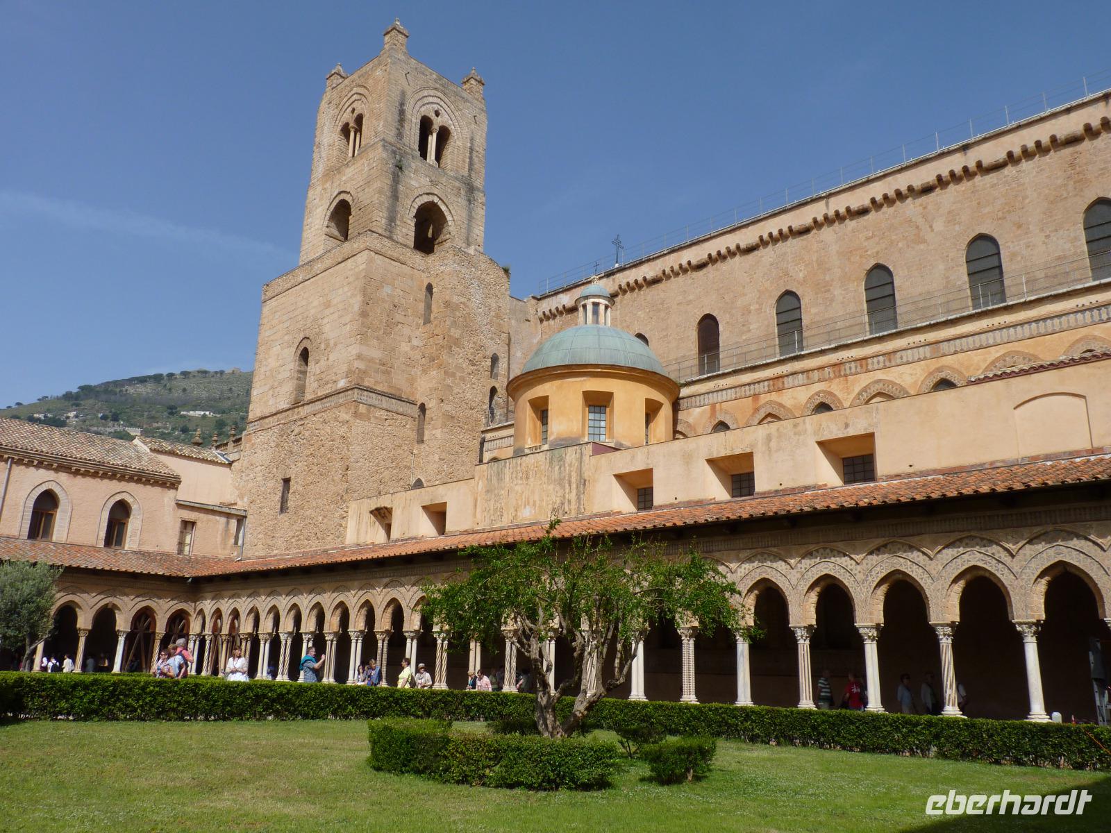 Monreale Kathedrale Kreuzgang