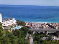 Blick auf Hotelkomplex Olymp