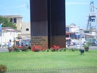 Palermo - Gedenksäule an die Mafiaopfer