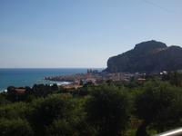 Fotostop - Blick auf Cefalu