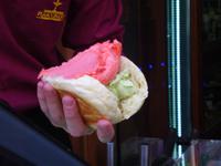 Eis im Brötchen - schwer im Trend