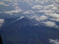 Ätna mit Rauchwolke