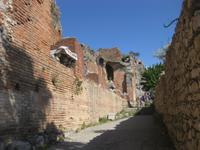Taormina - Hinter den Kulissen im Griechisches Theater