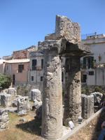 Siracusa / Syrakus - Ruine des Apollon-Tempels 