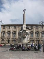 Catania - Piazza del Duomo mit dem Elefantenbrunnen   