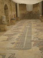 Villa Romana - Fußbodenmosaik Darstellung des römischen Circus Maximus 