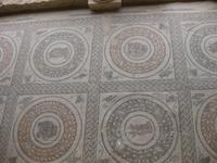 Villa Romana - Fußbodenmosaike Tierdarstellungen 