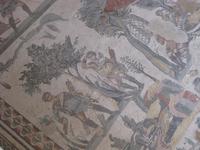 Villa Romana - Fußbodenmosaik Jagdszenen 