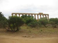 Tal der Tempel bei Agrigento - Reste des Hera-Tempels 