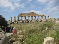 Ausgrabungsstätte Selinunte - Teile der Akropolis einer antiken Stadt