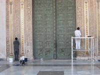 Monreale - Restaurierungsarbeiten am Domportal