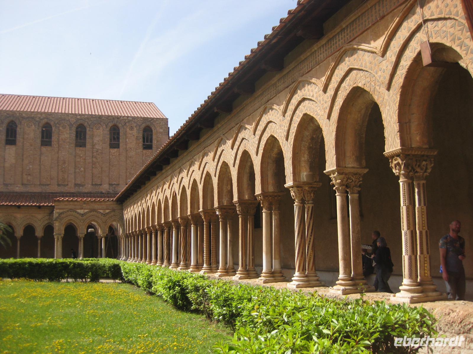 Monreale - Kreuzgang des Benediktinerklosters