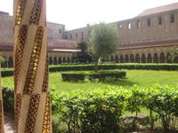 Monreale - Innenhof des Benediktinerklosters