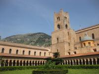 Monreale - Innenhof des Benediktinerklosters