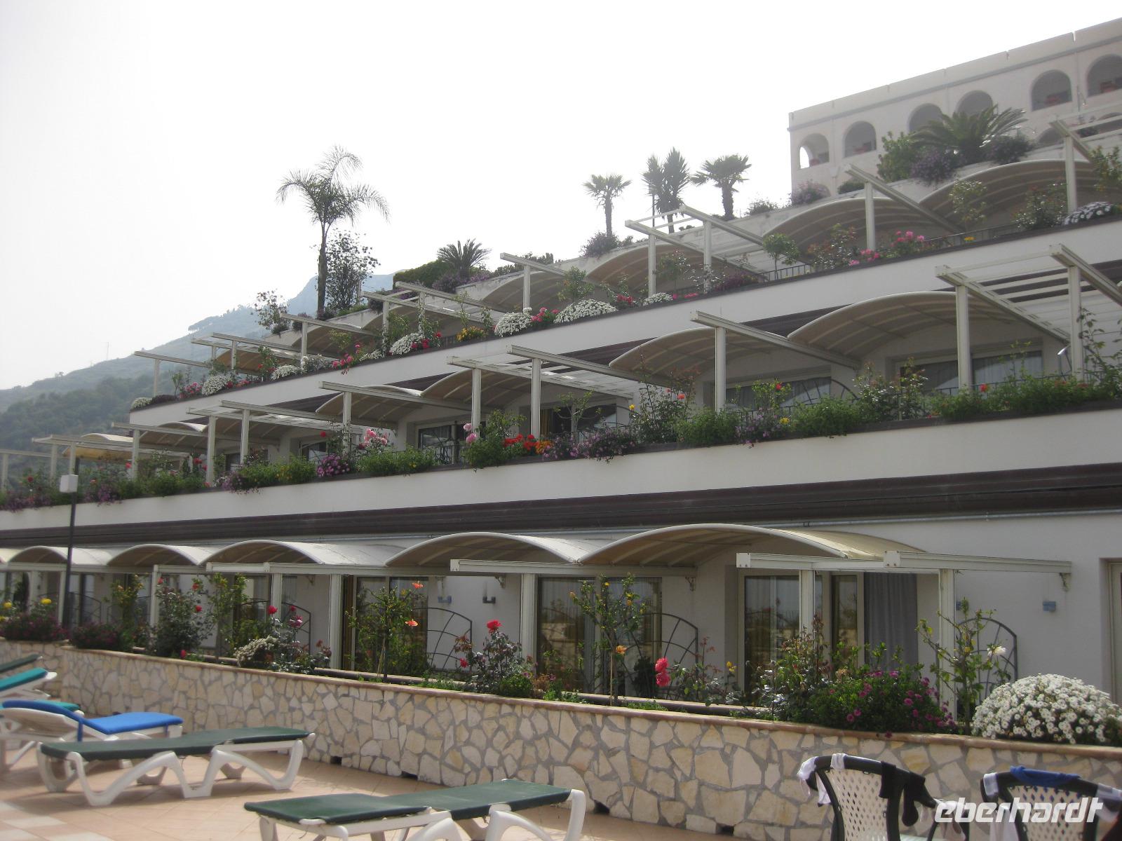 Unser Hotel in Letojanni - Hotelkomplex Antares, Olimpo, Le Terrazze