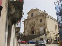 Eine Kirche in Ragusa