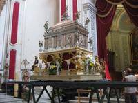 In der Kathedrale San Giovanni Battista - für den Prozessionszug