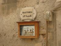 Mittagessen in der Trattoria am Castello Donnafugata