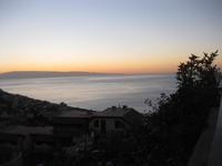 Vom Hotel Olimpo aus - Sonnenaufgang über dem 