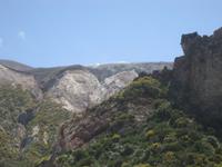 ... der Vulkan dampft