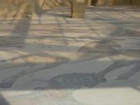 Steinmosaika in der Villa Romana