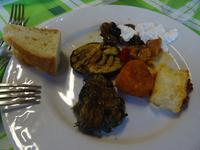 Mittagessen im Agriturismo Gelso