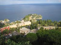 die Küste bei Taormina 