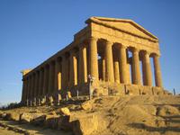 der Concordiatempel in Agrigent 