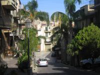 in den Straßen von Sant Angelo Muxaro 