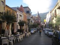 Cafe´s in der Straße 